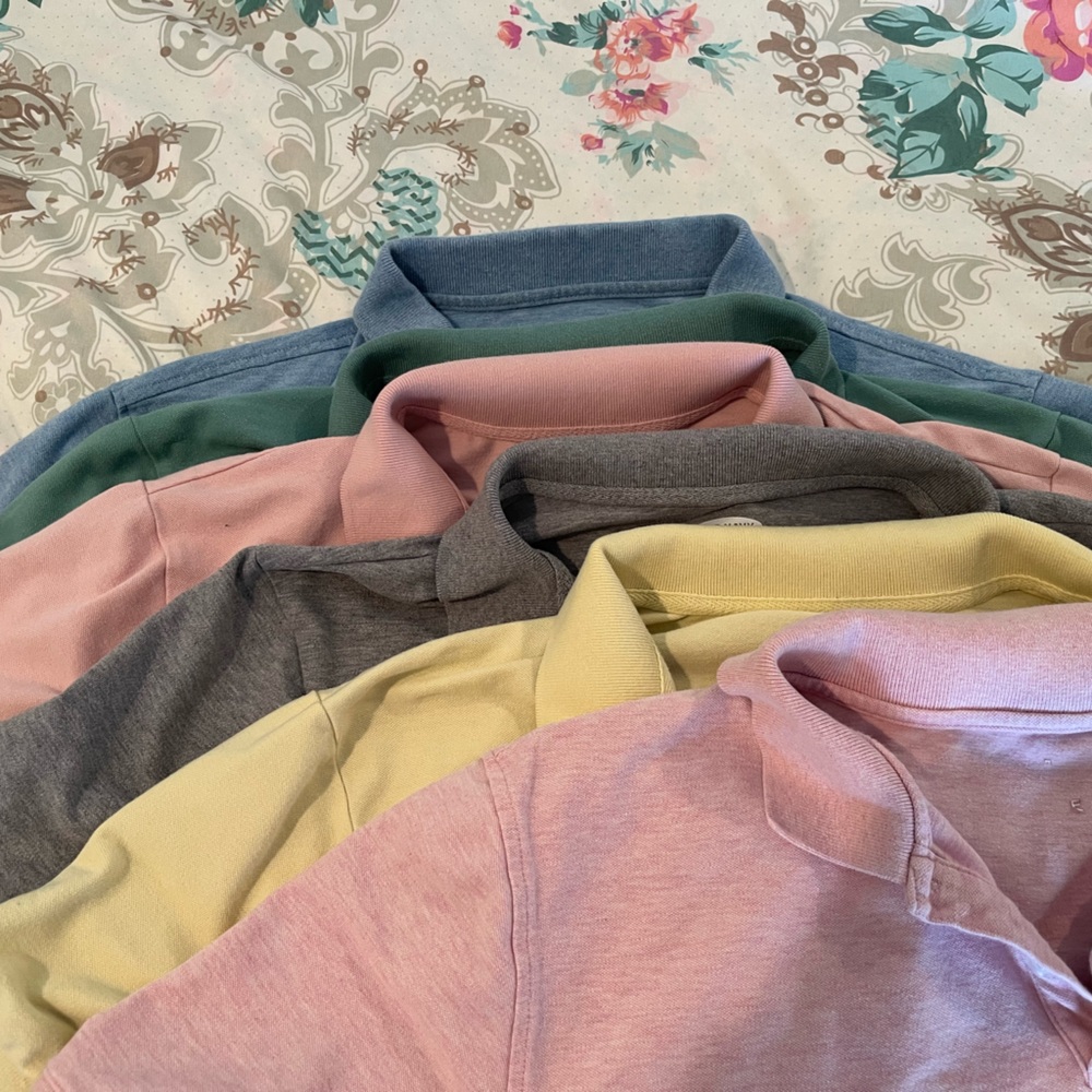 Lot of 6 Polo Shirts